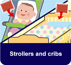 Strollers and cribs