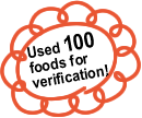 100種類の食材を検証！