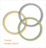 Trendy smoky colors!