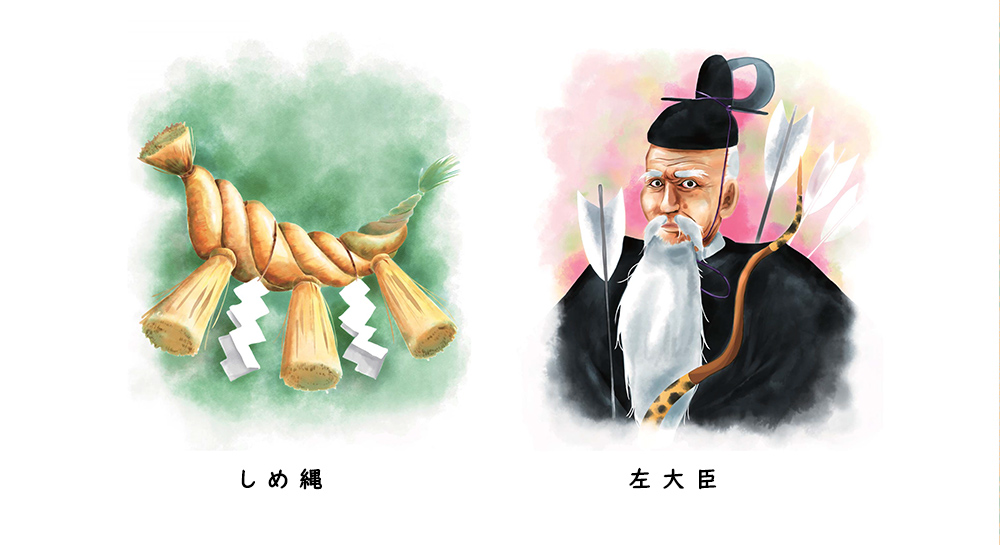 しめ縄 左大臣